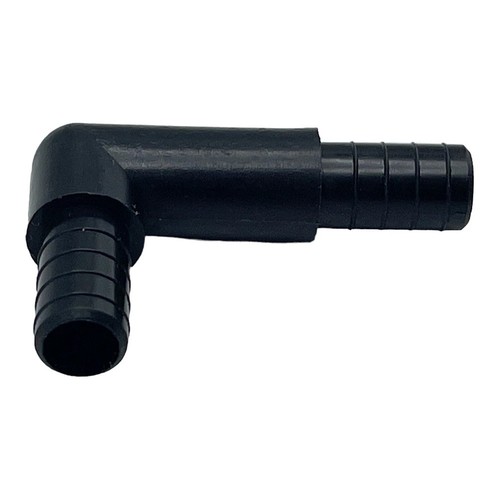 Abs black drain hose connector - hose,