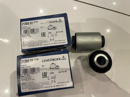 Rear control arm bush - control,