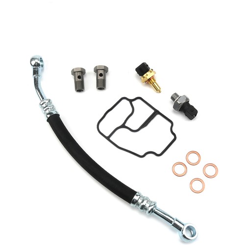 Engine oil filter housing - oil,