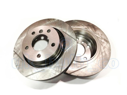 Grooved performance rear brake - grooved,